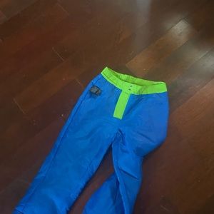 Boys large ski pants worn once